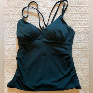 CALIA tankini top Hunter green EUC